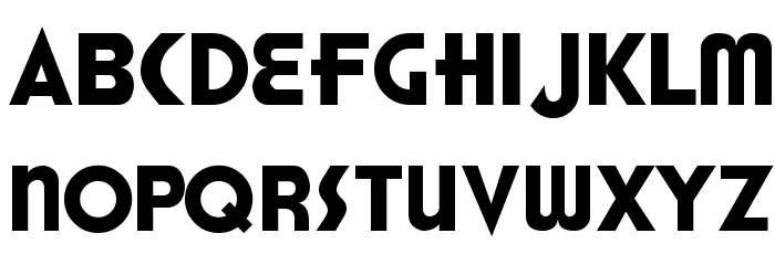 Honest John's Font LOWERCASE