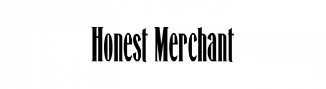 Honest Merchant  baixar fontes gratis