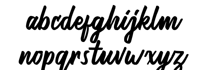 Honest Font LOWERCASE
