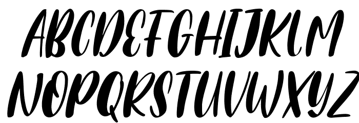 Honestbeat Free Regular Font OTHER CHARS