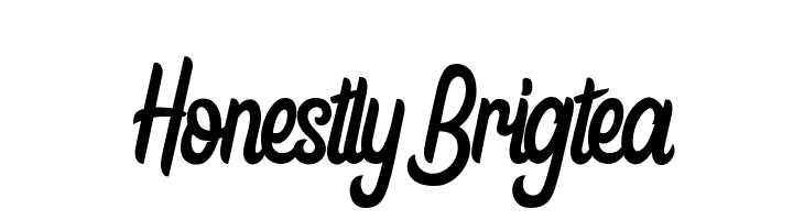 Honestly Brigtea  Free Fonts Download