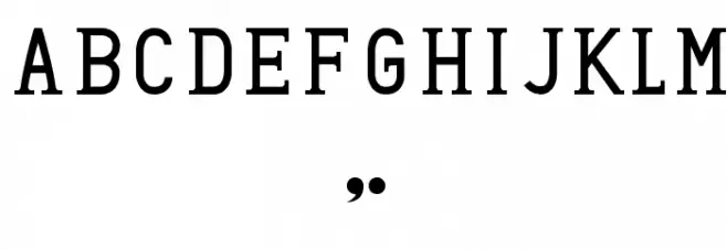 Honey Badger Font OTHER CHARS