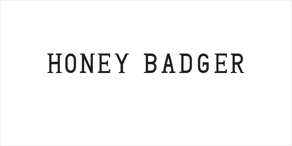Honey Badger Logo