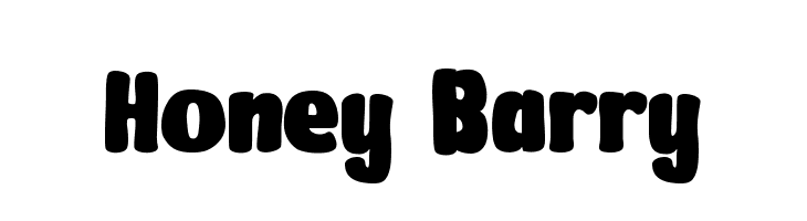 Honey Barry  Frei Schriftart Herunterladen