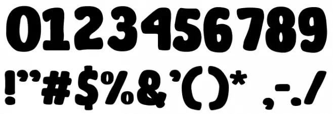 Honey Barry Font OTHER CHARS