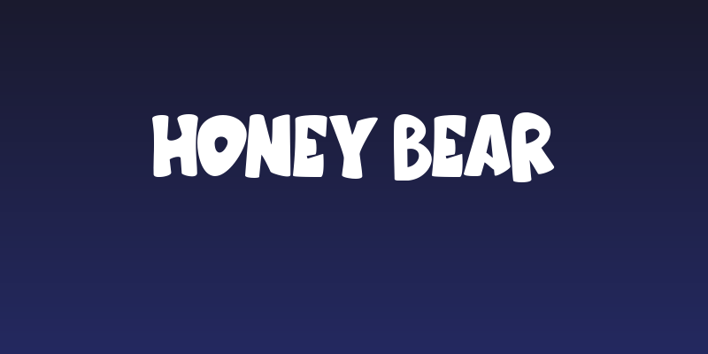 Honey Bear Social Header
