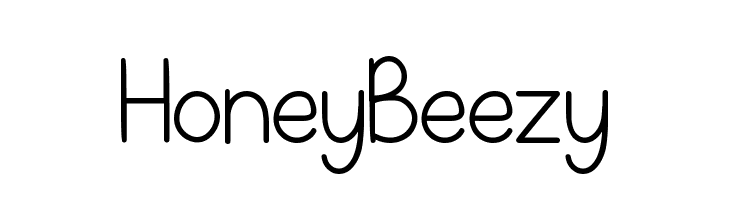 Honey Beezy  Fuentes Gratis Descargar