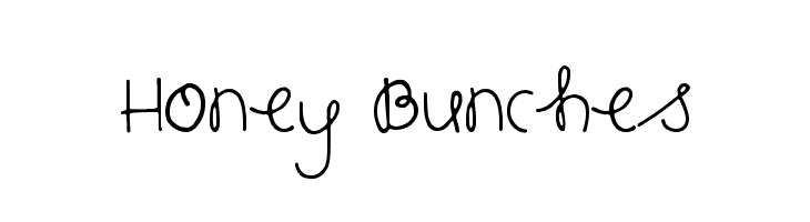 Honey Bunches  Free Fonts Download