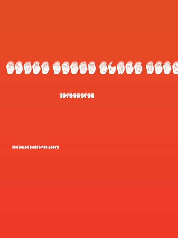 Honey Bunny Black Regular Poster