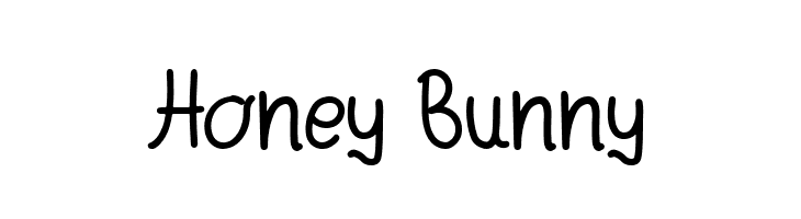 Honey Bunny  Frei Schriftart Herunterladen