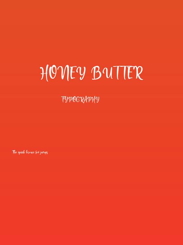 Honey Butter Poster