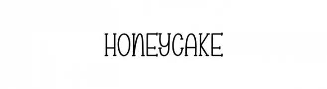 Honey Cake  Fuentes Gratis Descargar