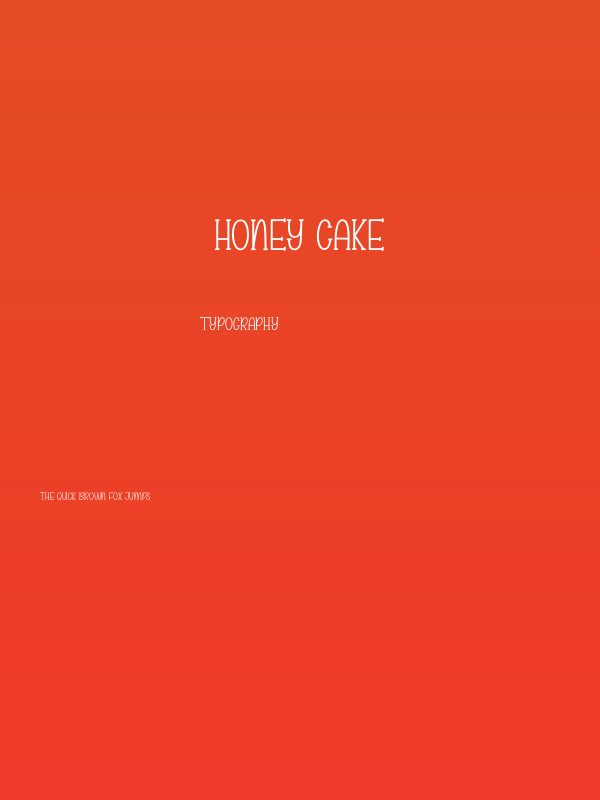Honey Cake Poster