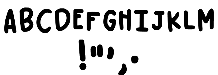 Honey Calm Down Regular Font OTHER CHARS