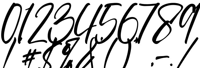 Honey Carrot Font OTHER CHARS