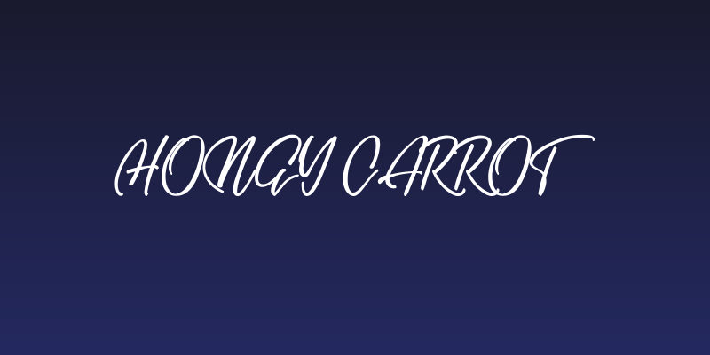 Honey Carrot Social Header