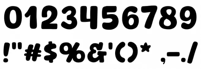 Honey Crepes Font Alte caractere