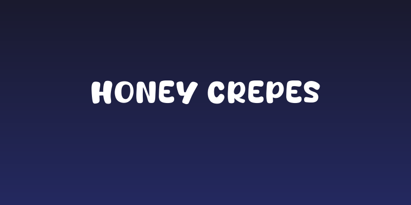 Honey Crepes Social Header