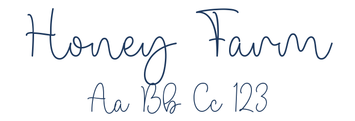 Honey Farm Font Preview