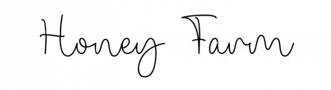 Honey Farm 字体