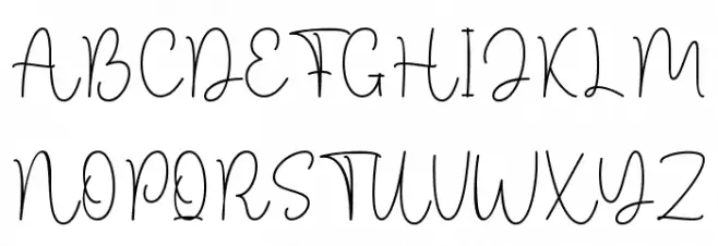 Honey Farm 字体 大写