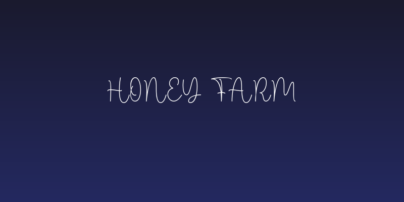 Honey Farm Social Header