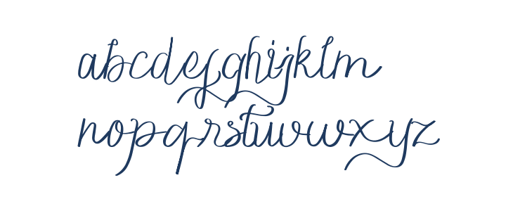 Honey Flower Lowercase