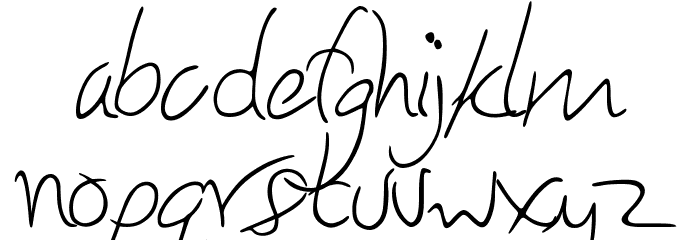 Honey I Stole Your Jumper Font LOWERCASE