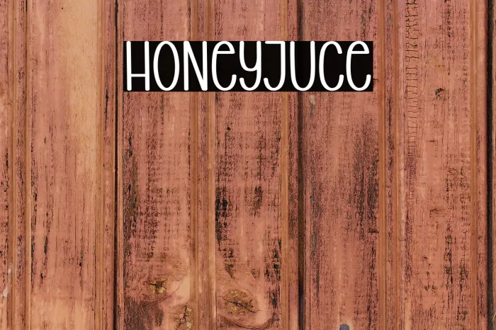 Honey Juice Example 1