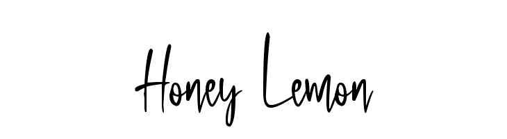 Honey Lemon  नि: शुल्क फ़ॉन्ट्स डाउनलोड