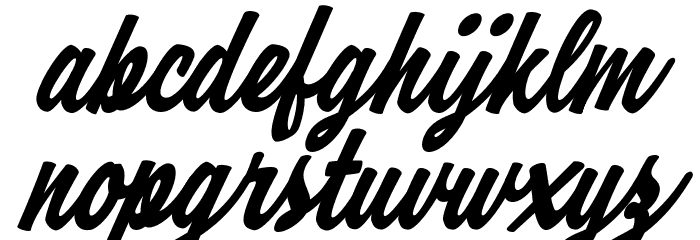 Honey Lips Personal Use Regular Font LOWERCASE