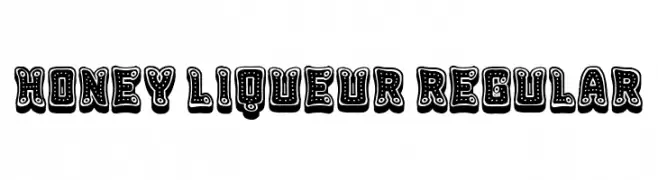 Honey Liqueur Regular  Frei Schriftart Herunterladen