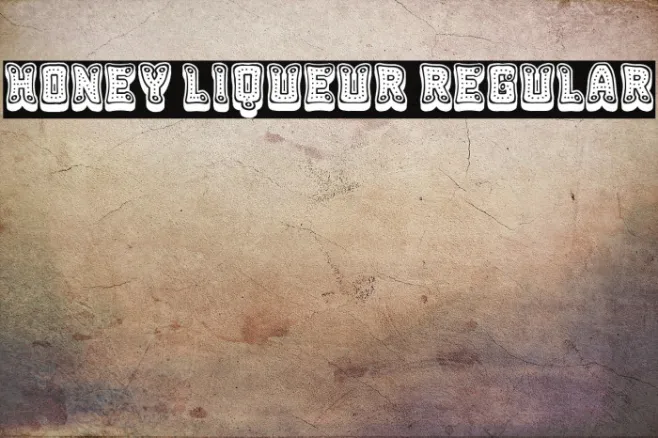 Honey Liqueur Regular Example 3