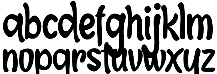 Honey Mango Font LOWERCASE