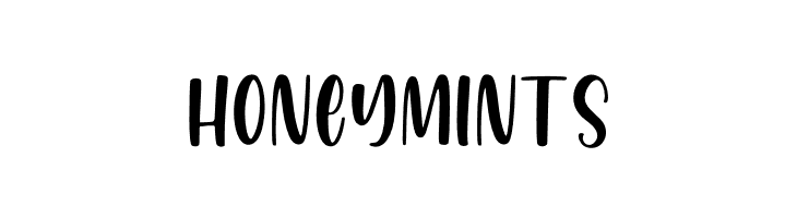 Honey Mints  font caratteri gratis