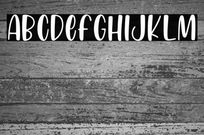 Honey Mints Font examples