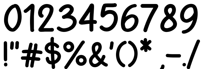 Honey Money Font OTHER CHARS
