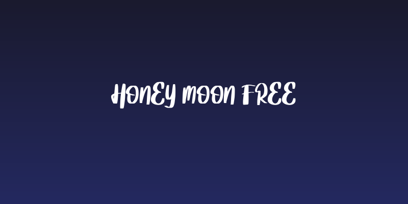 Honey Moon FREE Social Header