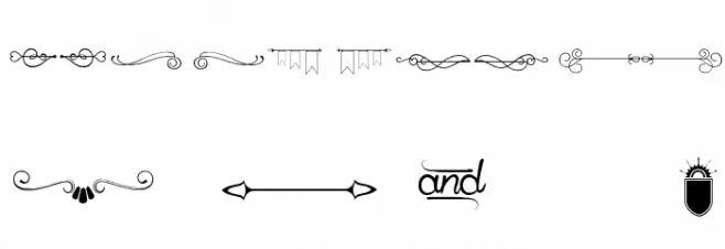 Honey Moon Font OTHER CHARS