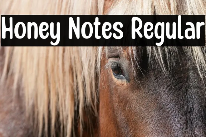 Honey Notes Regular Example 1