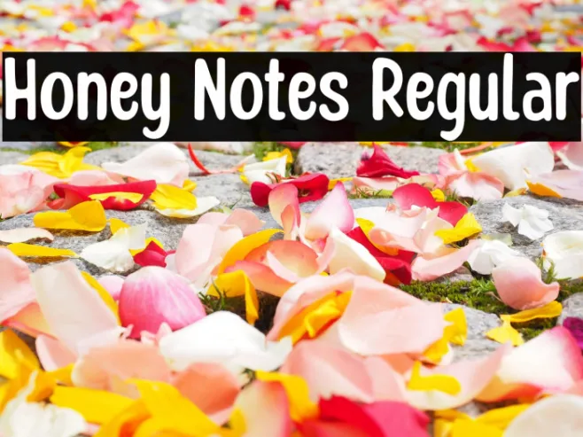 Honey Notes Regular Example 2
