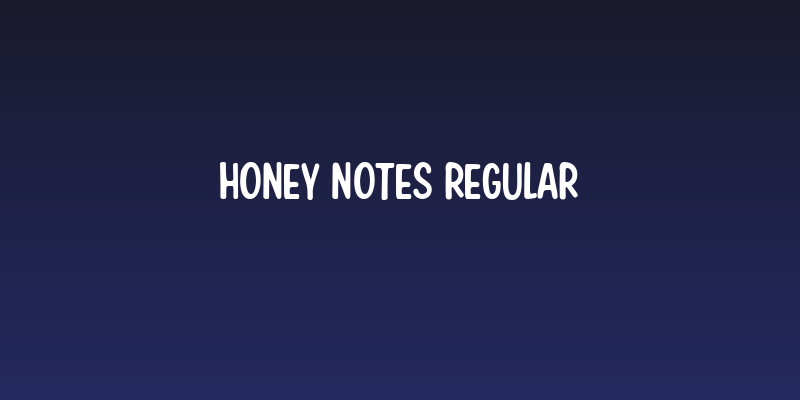Honey Notes Regular Social Header