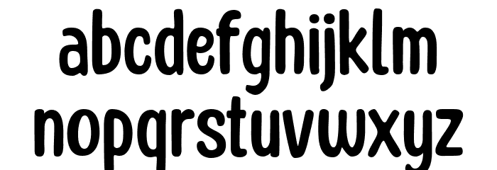 Honey Notes Regular Font LOWERCASE