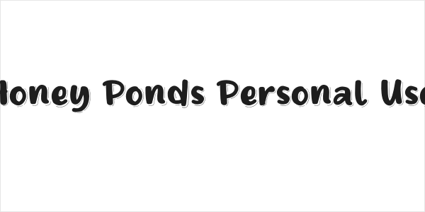 Honey Ponds Personal Use Logo