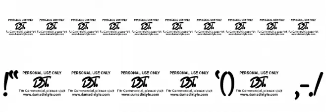 Honey Pools Font OTHER CHARS