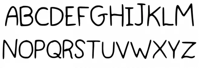 Honey Regular خط محارف أخرى