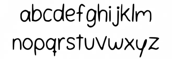 Honey Regular خط أحرف صغيرة