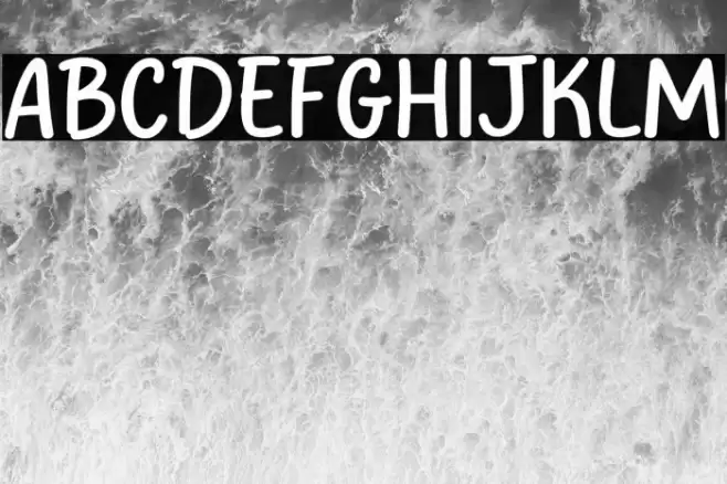 Honey Salt Fonte examples