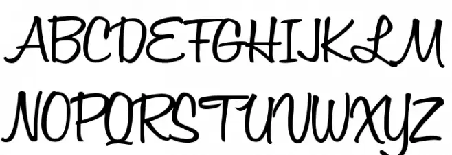 Honey Script SemiBold Шрифта ВЕРХНИЙ