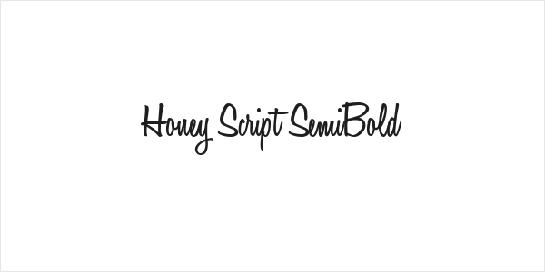 Honey Script SemiBold Logo